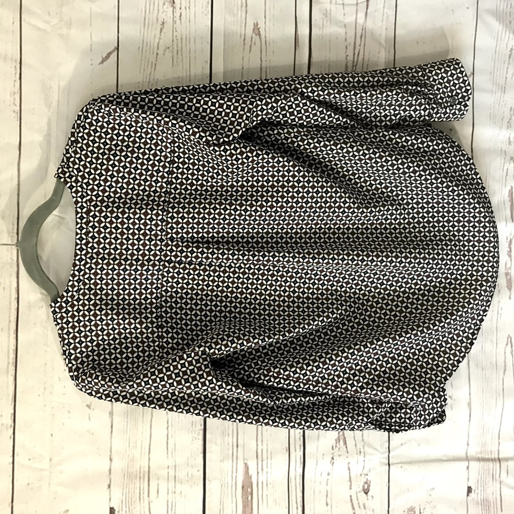 *3/$18*Talbots Long Sleeve V-Neck Blouse - Picture 2 of 5